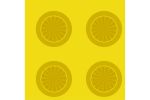 300 x 600 Yellow Tactile Pad